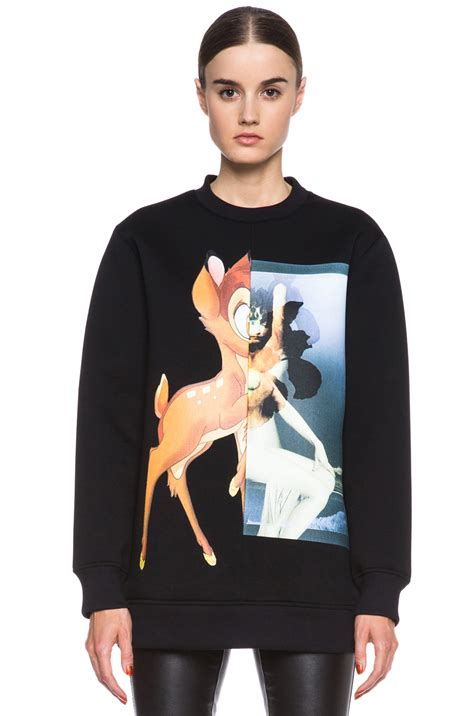 givenchy bambi sweatshirt.